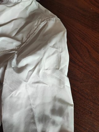 Giubbotto antivento bianco