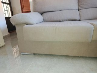 Sofá 2 plazas y Sofá 3 plazas gris