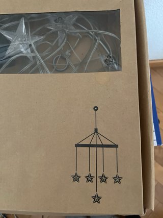 Lámpara de estrellas GLÄNSA Ikea