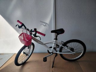 Bici infantil rueda 20 blanca