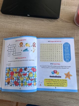 Libro de juegos y pasatiempos para niños de 7 a 11
