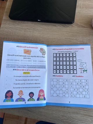 Libro de juegos y pasatiempos para niños de 7 a 11