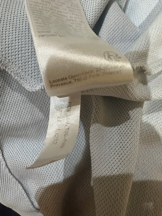 Polo Lacoste Classic Fit Azul Claro L Hombre