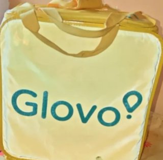 Bolsa Glovo Amarilla