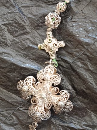 Rosario Argento Filigrana Epoca 800