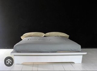 Tatami blanco y colchon viscoelastico 105