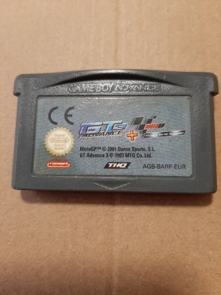 GT ADVANCE 3 + MOTOGP GAMEBOY ADVANCE CARTUCHO
