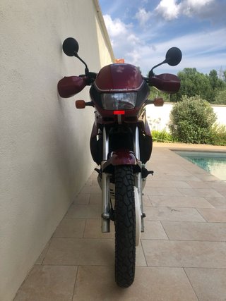 Kawasaki KLE 500 Rojo - Moto Aventura