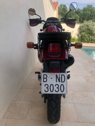 Kawasaki KLE 500 Rojo - Moto Aventura