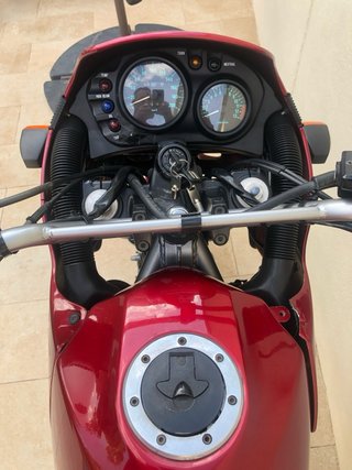 Kawasaki KLE 500 Rojo - Moto Aventura