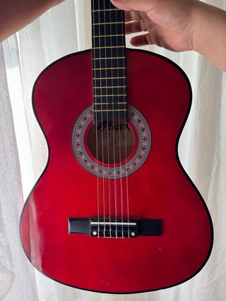 Guitarra Española Roja Infantil