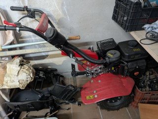 Motocultor Ducati Rojo