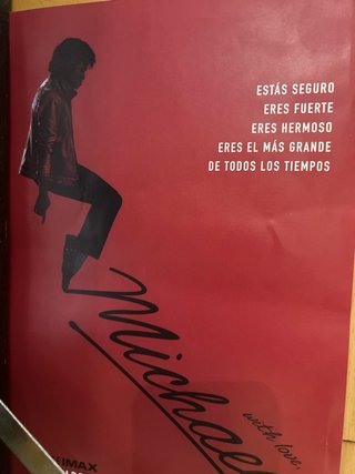 Póster Michael Jackson Exclusivo Película