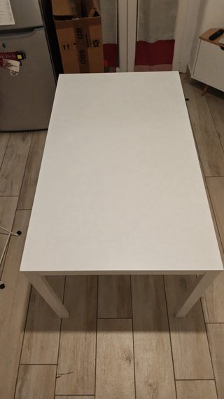 Tavolo bianco allungabile