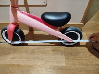 Bici equilibrio rosa AIYAPLAY 1-2 años
