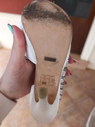 Zapatos de Novia MENBUR 1967 Blancos