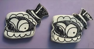 Imanes y Pines Caine - Digital Circus Artesanal