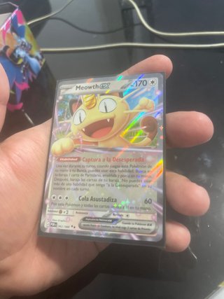 Carta Pokémon Meowth EX