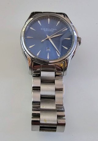 Hamilton Jazzmaster Lady Auto Blu - Full Set