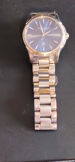 Hamilton Jazzmaster Lady Auto Blu - Full Set