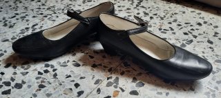Zapatos de flamenco negros