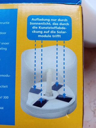 Candela LED Sunny trend energia solare