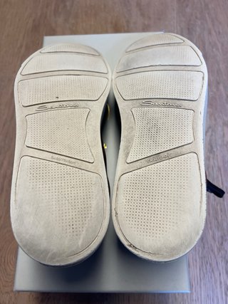 Santoni Barca Scarpe Uomo Marrone