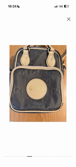 Borsa Gucci Nero e Beige