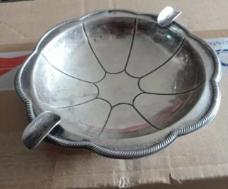 Cenicero Plata Maciza 120 gramos.