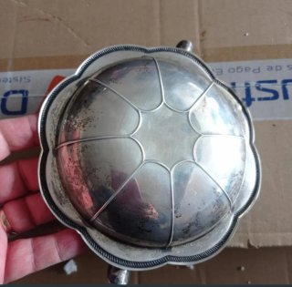 Cenicero Plata Maciza 120 gramos.