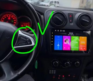 Radio Pantalla Dacia Renault + Accesorios