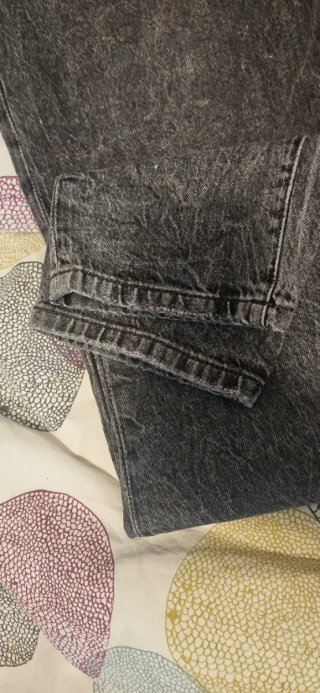 Pantalón Zara Gris Talla 38