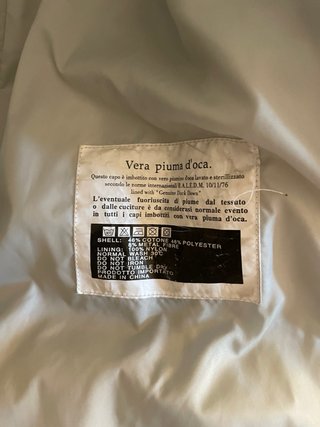 Piumino Monnalisa donna nero taglia L