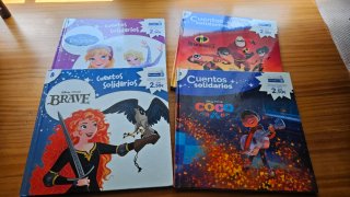 Colección cuentos solidarios disney carrefour