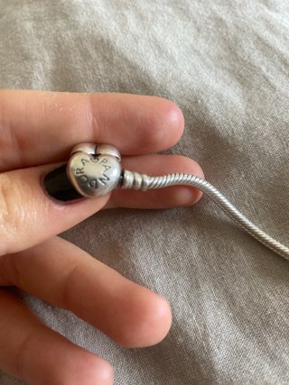 Pulsera Pandora Plata y Gris