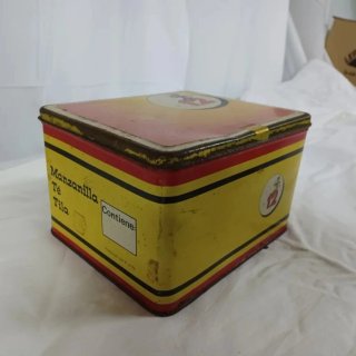 Caja metálica antigua Café 12