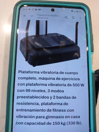 Plataforma Vibratoria Gym Form Vibro Max