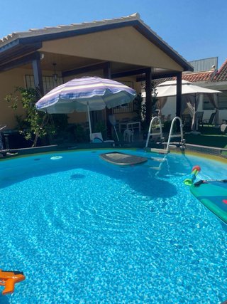 Piscina desmontable con depuradora