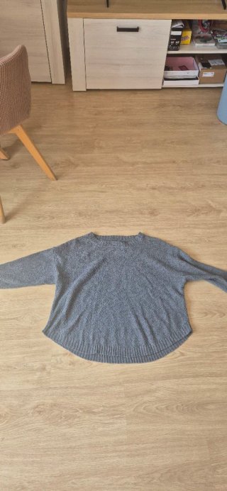 Jersey punto gris