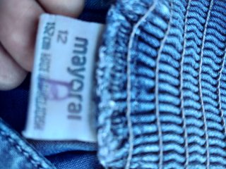Falda pantalón tejana Mayoral T.12