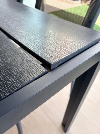 Conjunto mesa y 4 sillas exterior