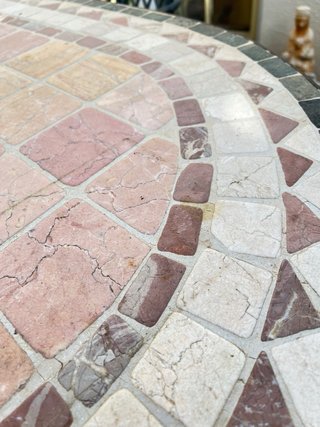 Mesa de jardín y 4 sillas Sillas hierro forjado