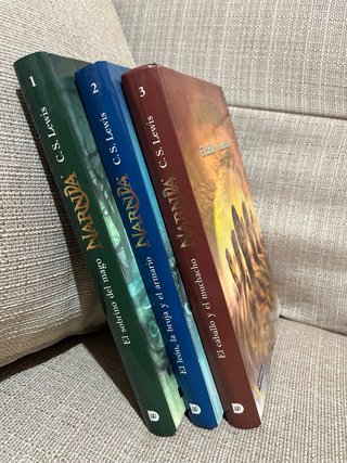 Pack de 3 libros de Las Crónicas de Narnia