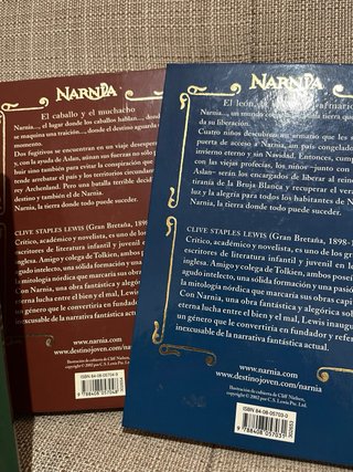 Pack de 3 libros de Las Crónicas de Narnia
