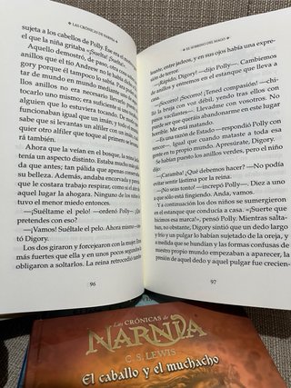 Pack de 3 libros de Las Crónicas de Narnia