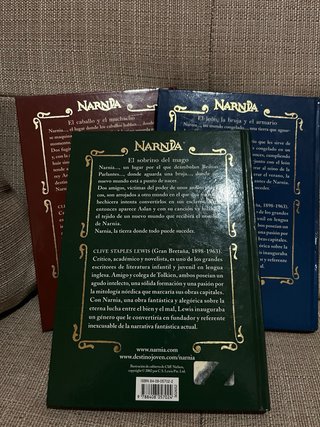 Pack de 3 libros de Las Crónicas de Narnia