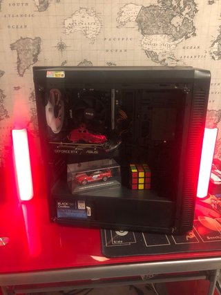 PC Gaming 3050 Ryzen 7 | Monitor Nero