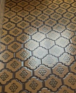 Baldosas mosaico estilo árabe azulejo arabesque