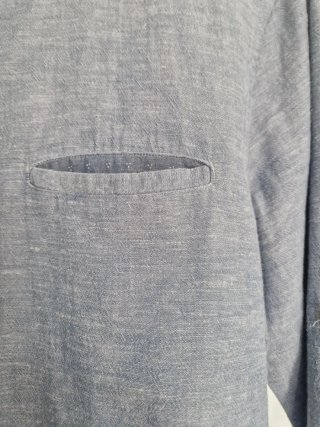Camisa Pull&Bear cuello mao talla S