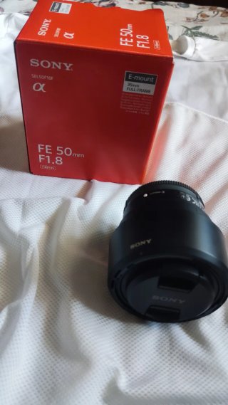 Objetivo Sony FE 50mm F1.8